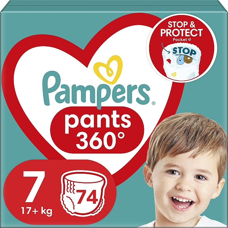 pampers pants pieluchomajtki rozmiar 5 junior megabox 96 sztuk