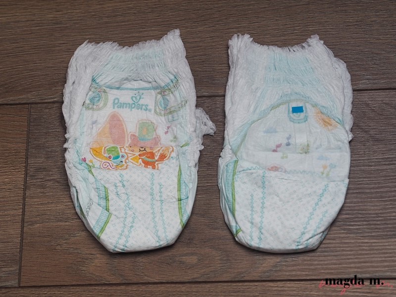 pampers pants po co pasek z tyłu