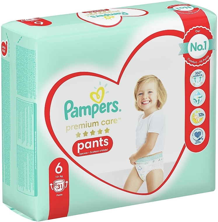 pampers pants premium care 6