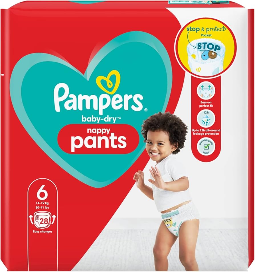 pampers pants s6 28szt