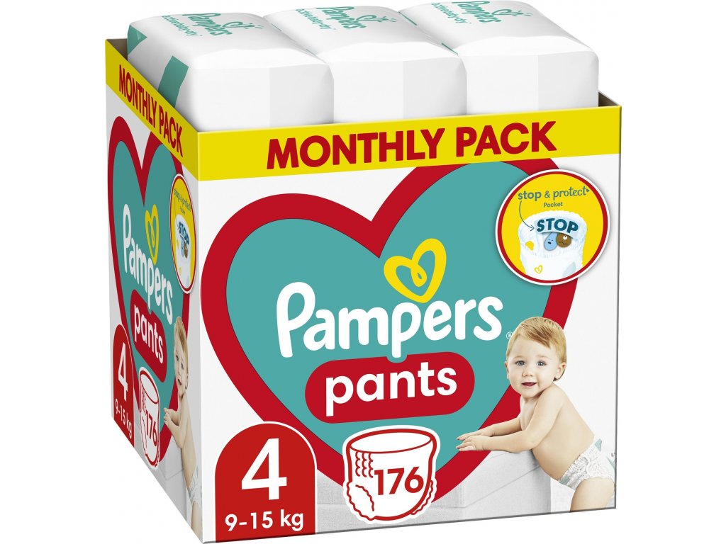 pampers pants vel 4 176 ks