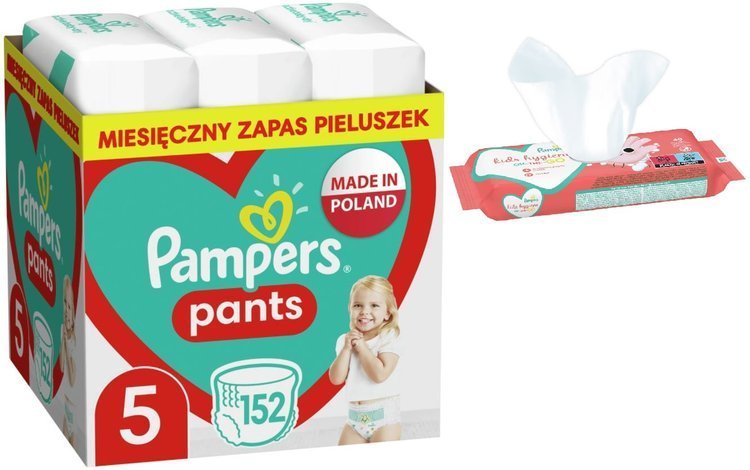 pampers pants zapas pieluchomajtki 5 junior 152