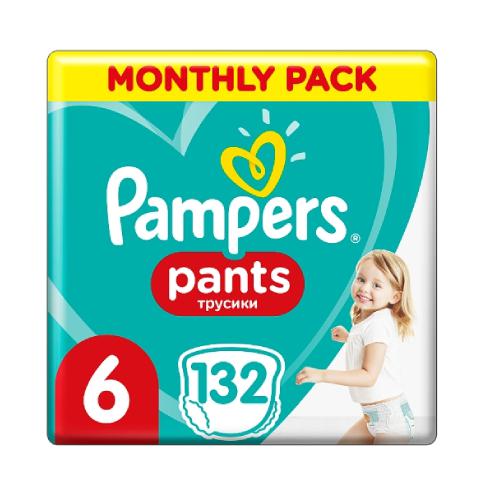 pampers pieluchomajtki 6