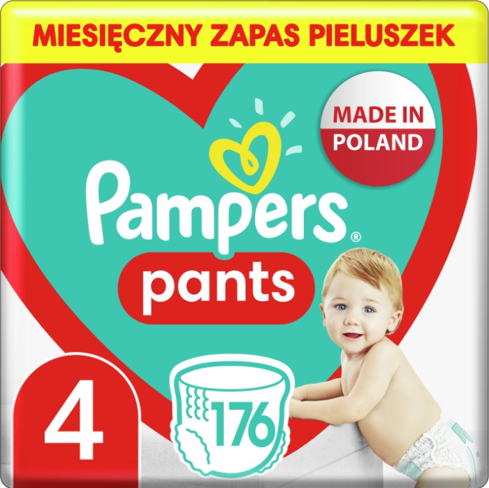 pampers pieluchomajtki pants 4