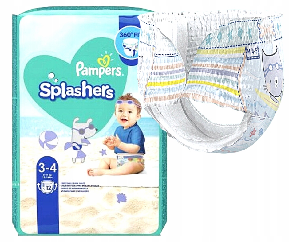 pampers pieluchy d0 pływania