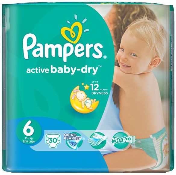 pampers pieluchy vp extra large 6 30szt