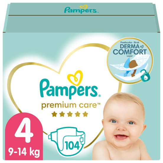 pampers pieluszki dla dzieci 4