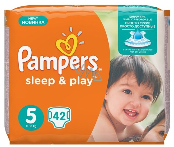 pampers play and sleep cena