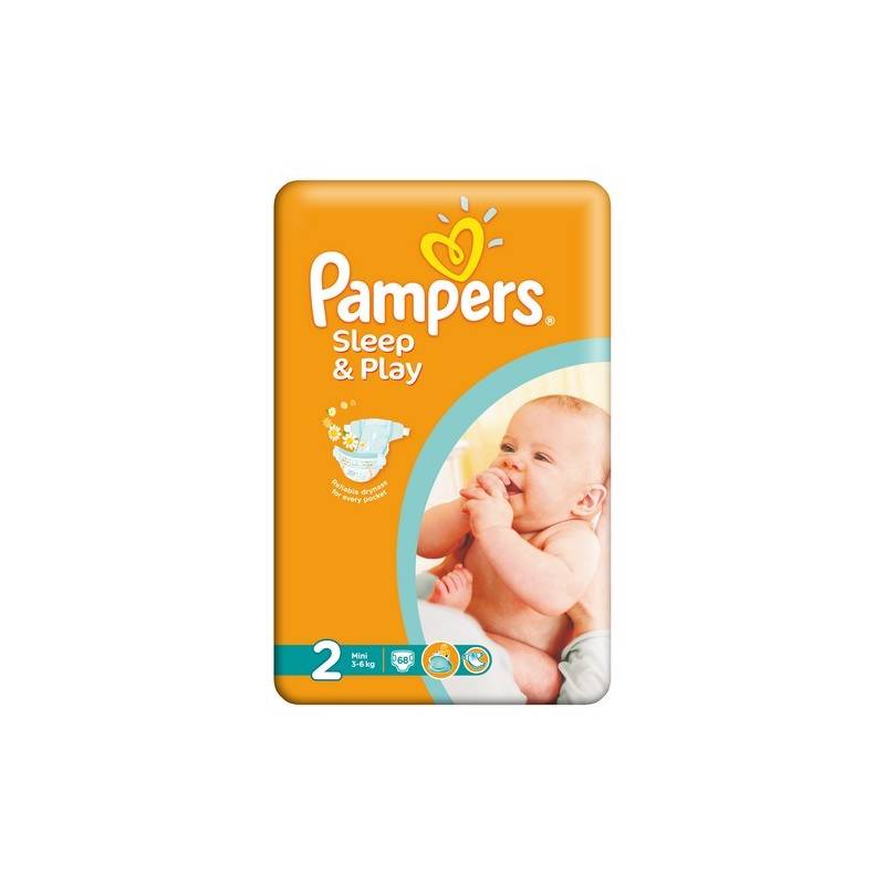 pampers pomarańczowe 2