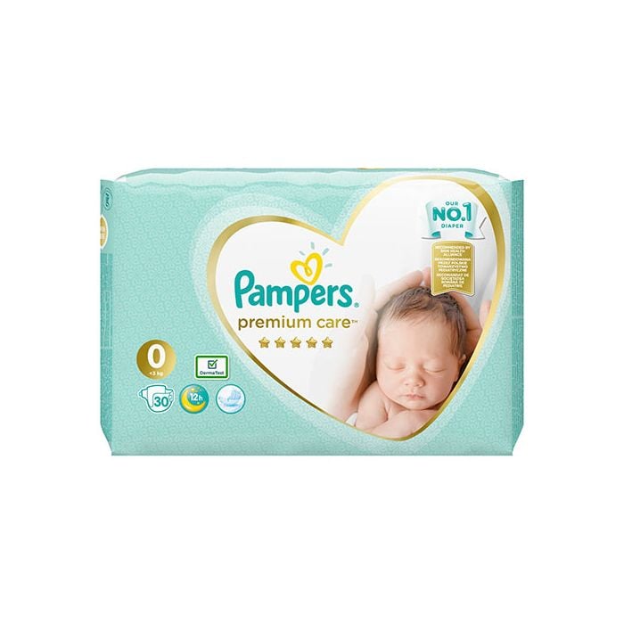 pampers premium care 0 ile kg