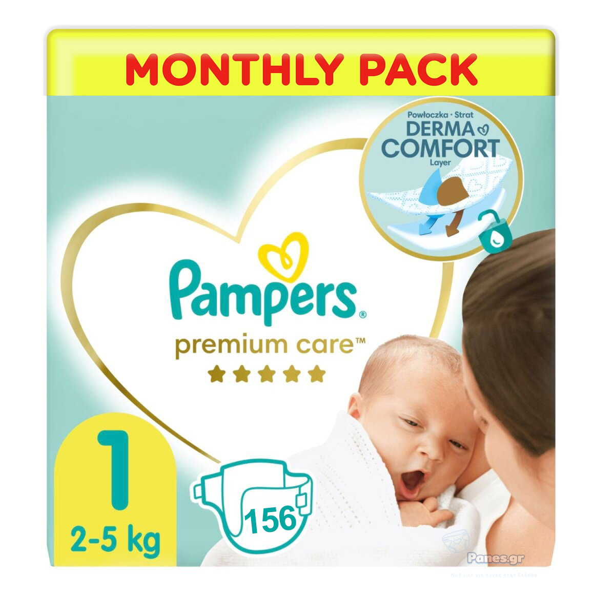 pampers premium care 1 156