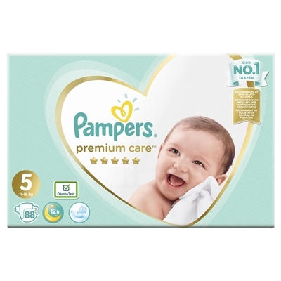 pampers premium care 1 88 штук