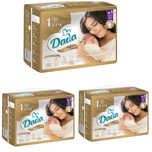 pampers premium care 1 czy dada 1