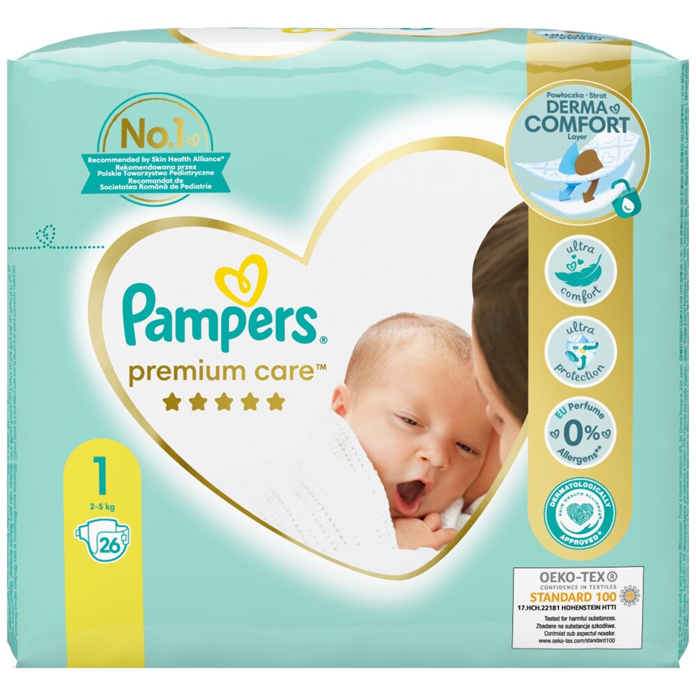 pampers premium care 1 emag