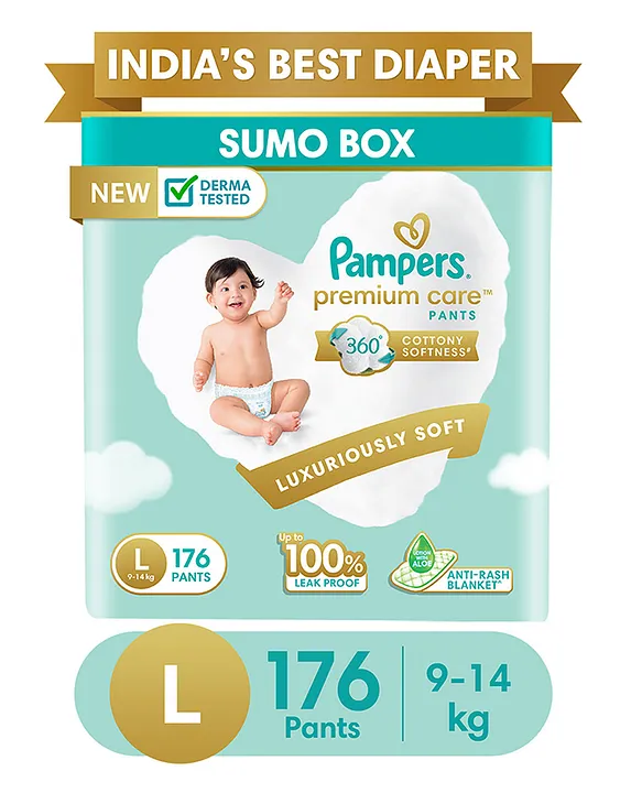 pampers premium care 176 szt