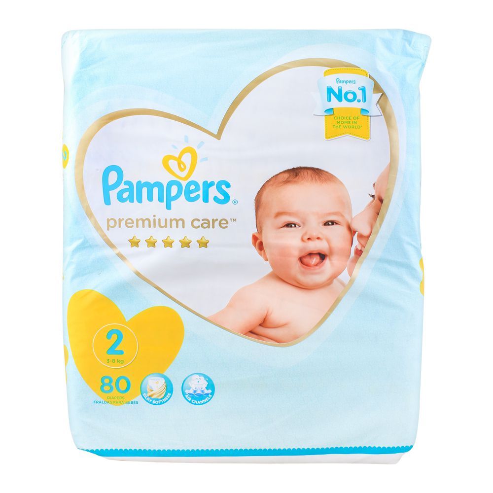 pampers premium care 2 80 шт