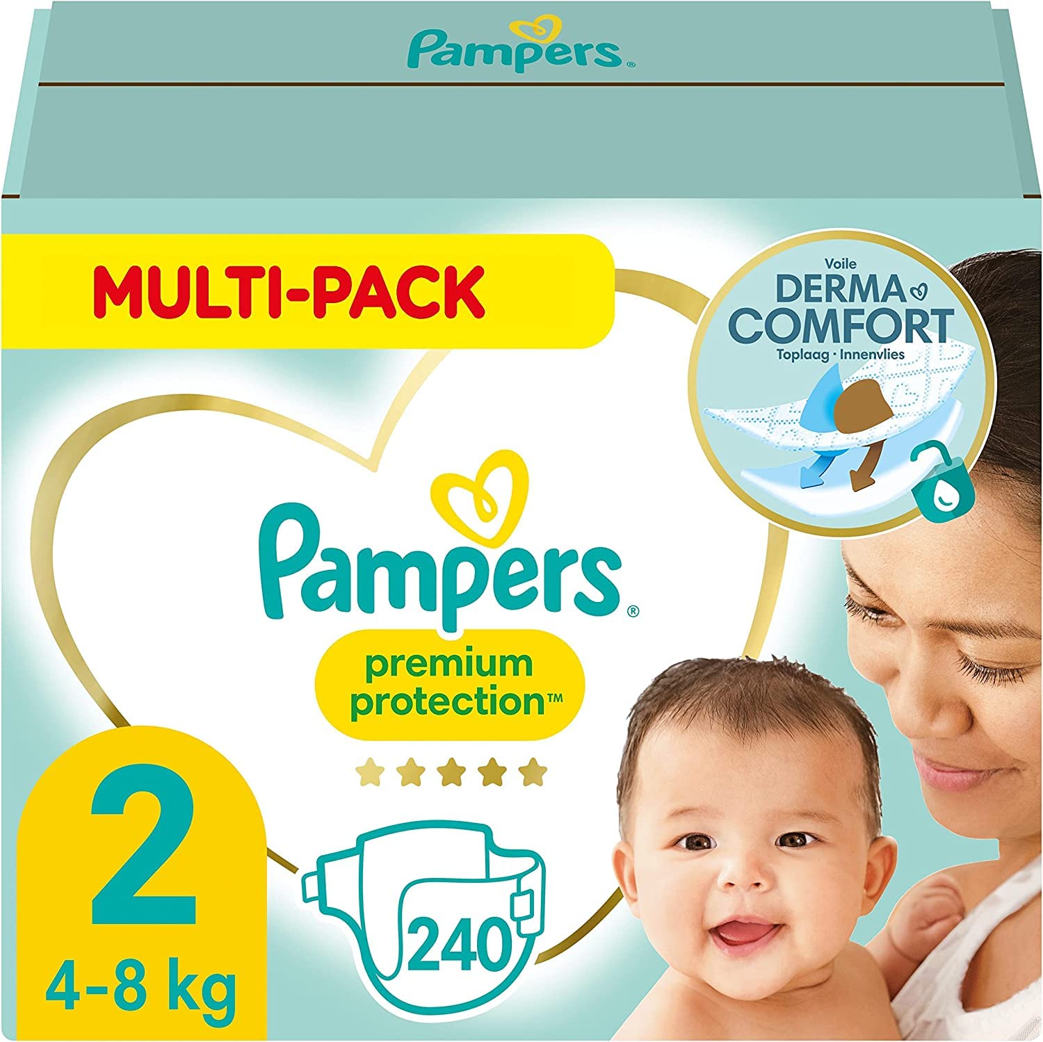 pampers premium care 2 mini 240