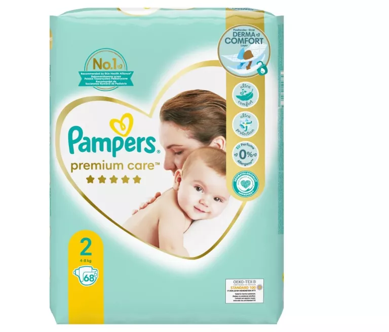 pampers premium care 2 mini 68 pieluszek