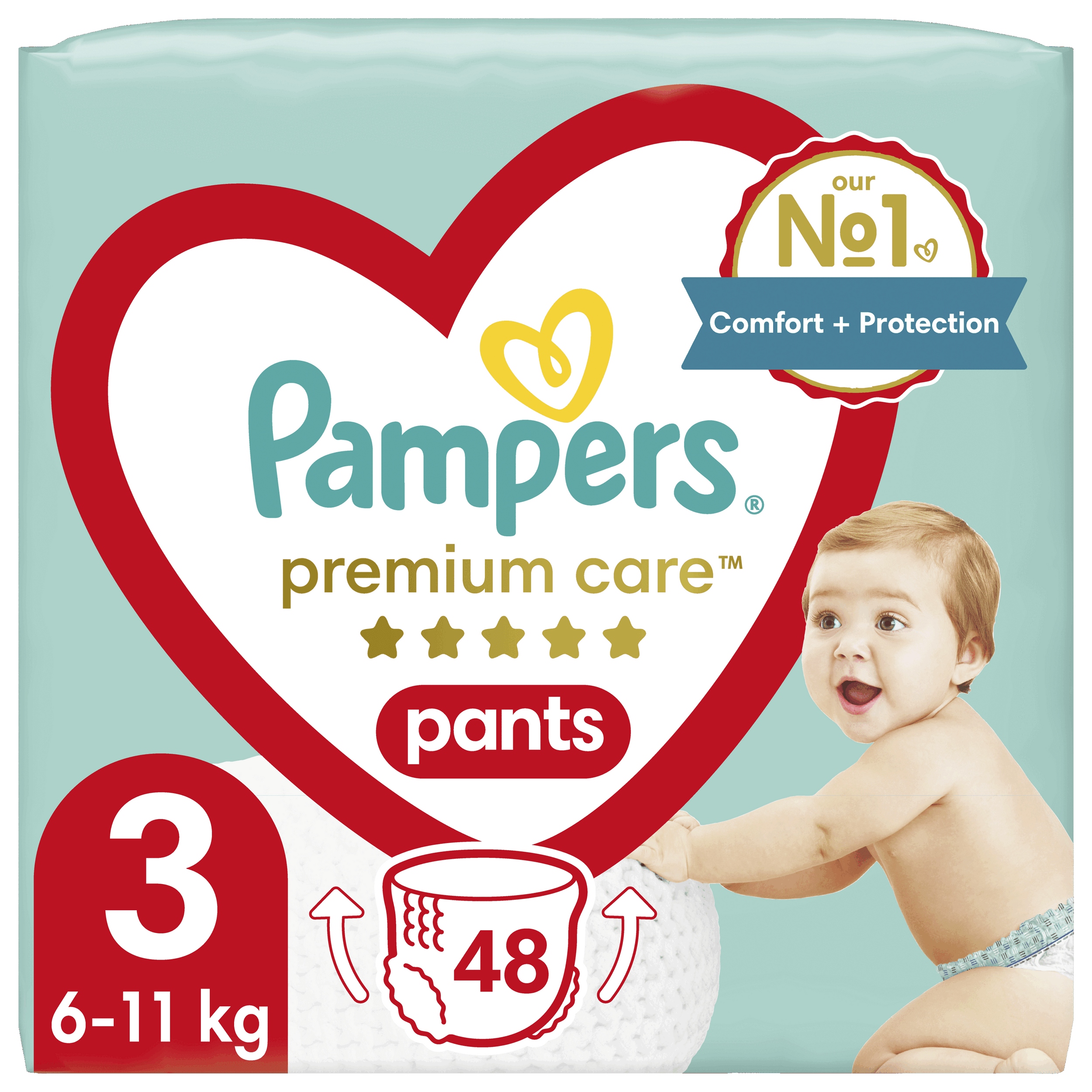 pampers premium care 3 48 sztuk