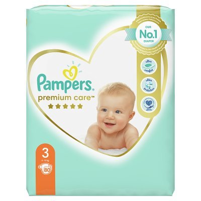 pampers premium care 3 80 szt