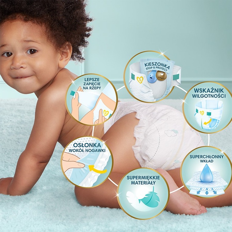 pampers premium care 3 80szt