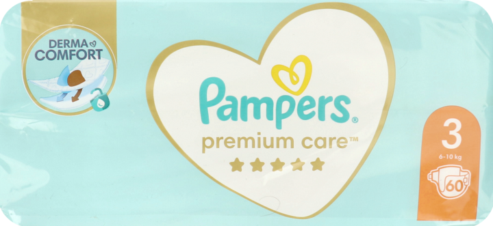 pampers premium care 3 rossmann 60 szt