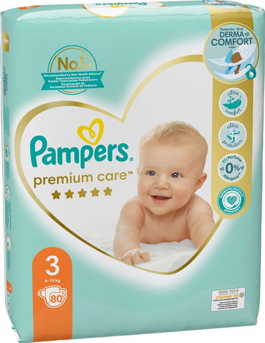 pampers premium care 3 tanio