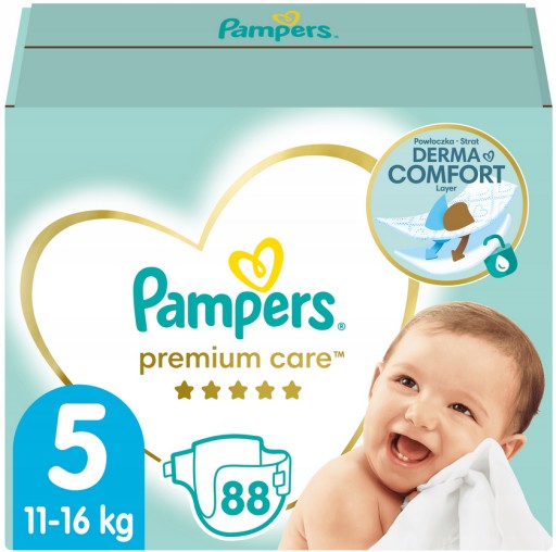 pampers premium care 5 88 szt