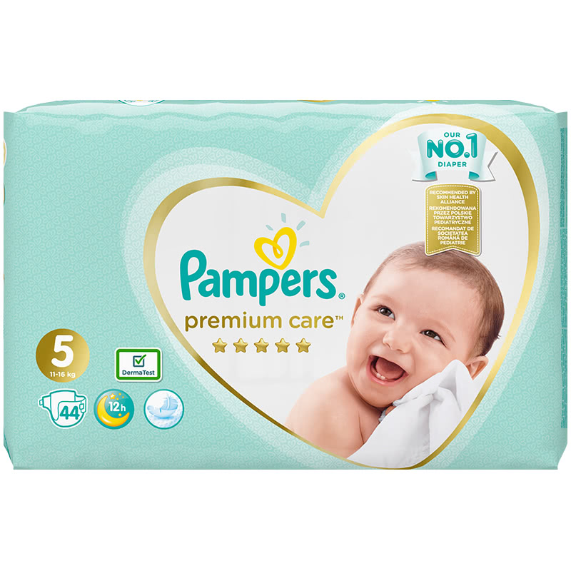 pampers premium care 5 poks