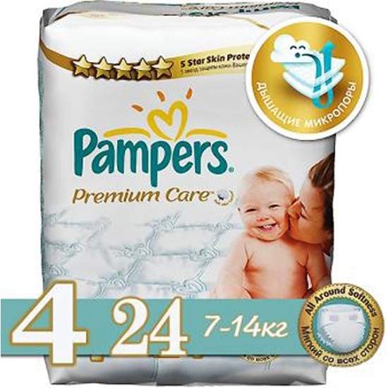 pampers premium care drymax maxi 4