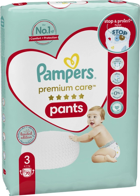 pampers premium carepants rozmiar 3