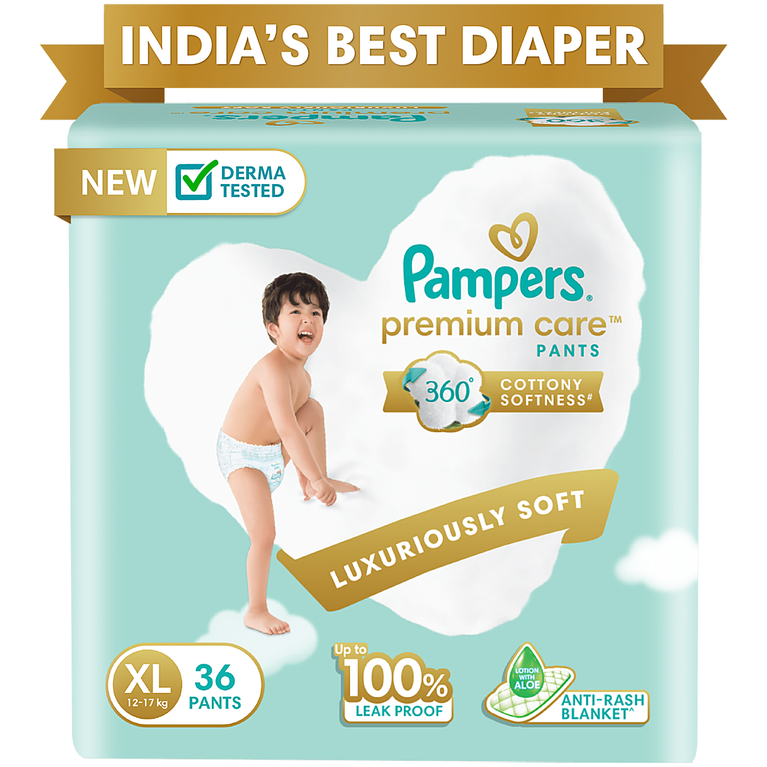 pampers premium pants 6 large