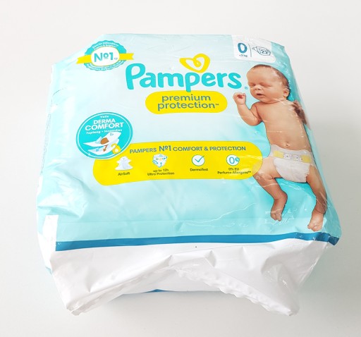 pampers premium protection 1 22szt