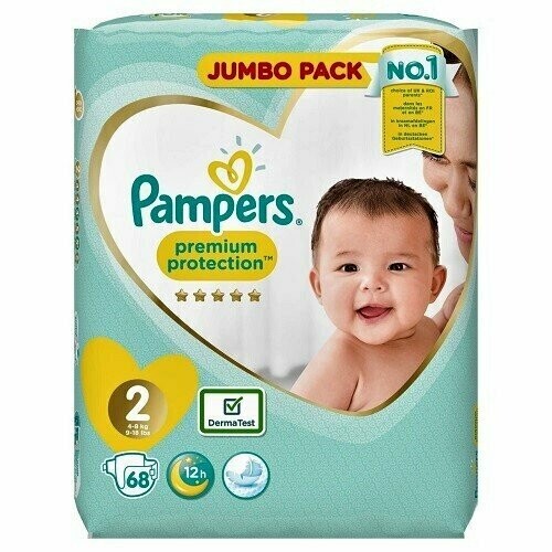 pampers premium protection 4 8