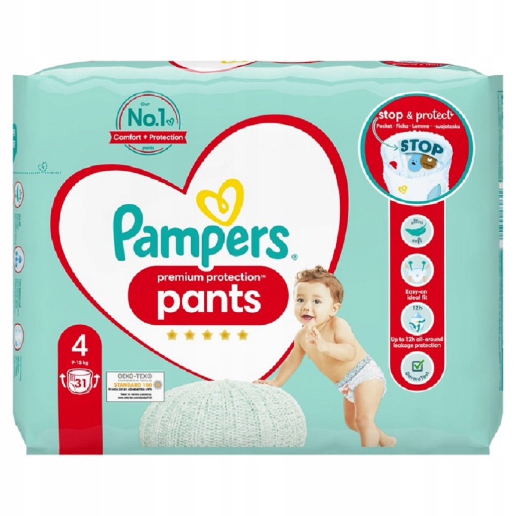 pampers premium protection 4 cena