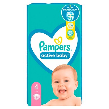 pampers premium protection pieluchy 4 9-18kg 62szt