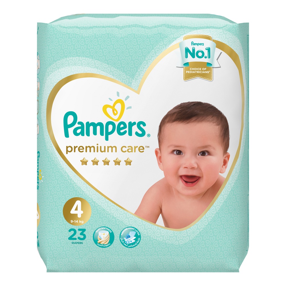 pampers premium protection pieluchy 4 9-18kg 62szt