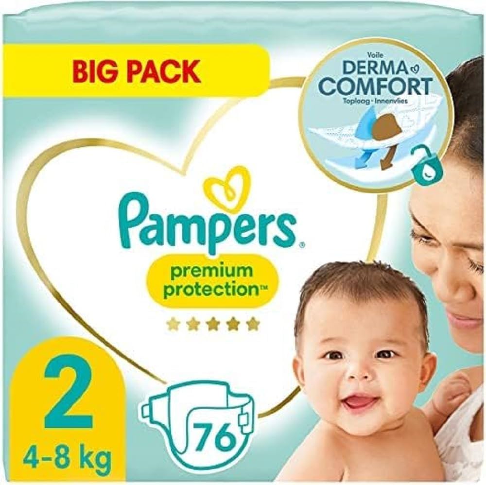 pampers premium protection size 2