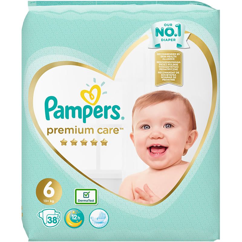 pampers premiumc are 6