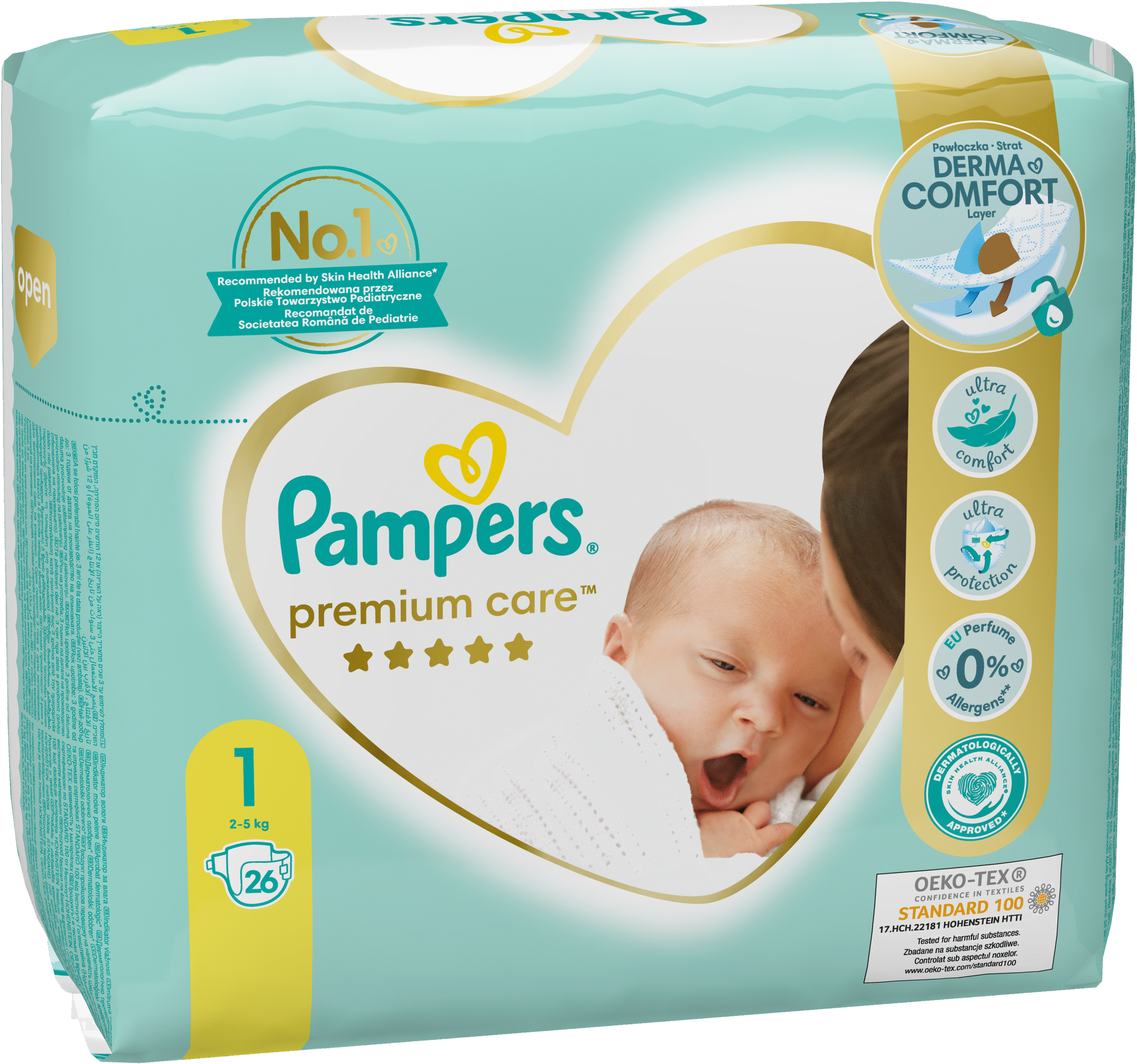 pampers premiumcare rozmiar 1.warszawa