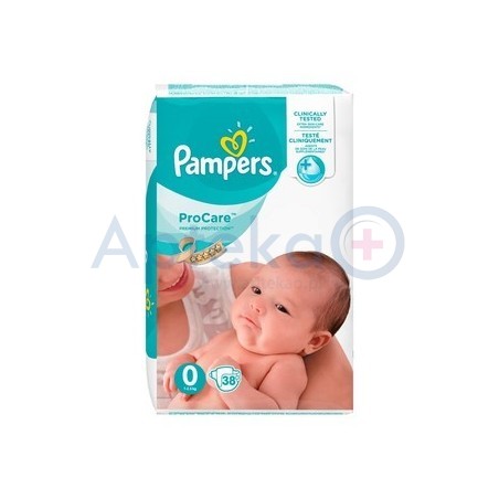 pampers procare pieluchy rozmiar 2 3-6kg 36 sztuk