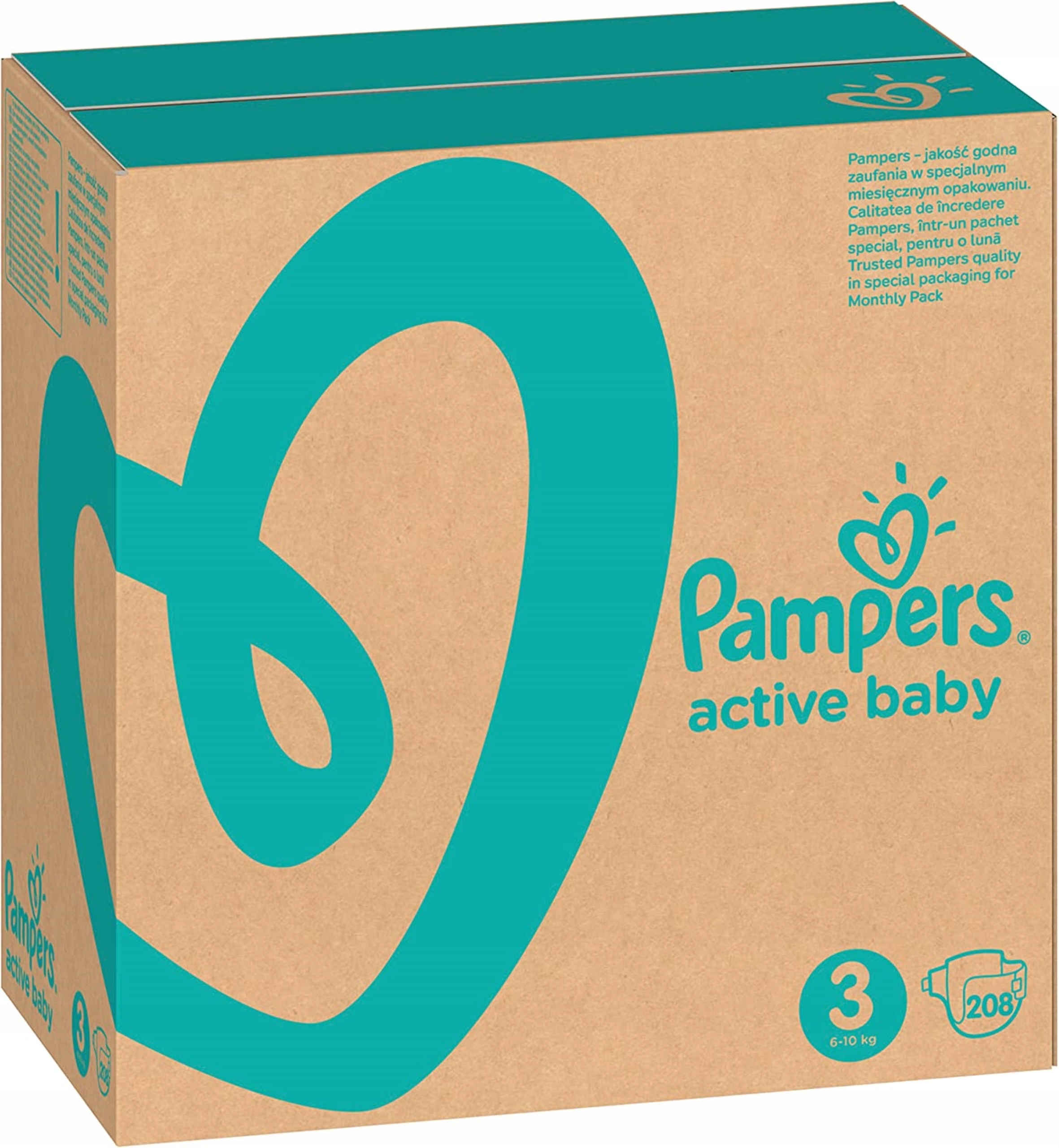 pampers przesikany