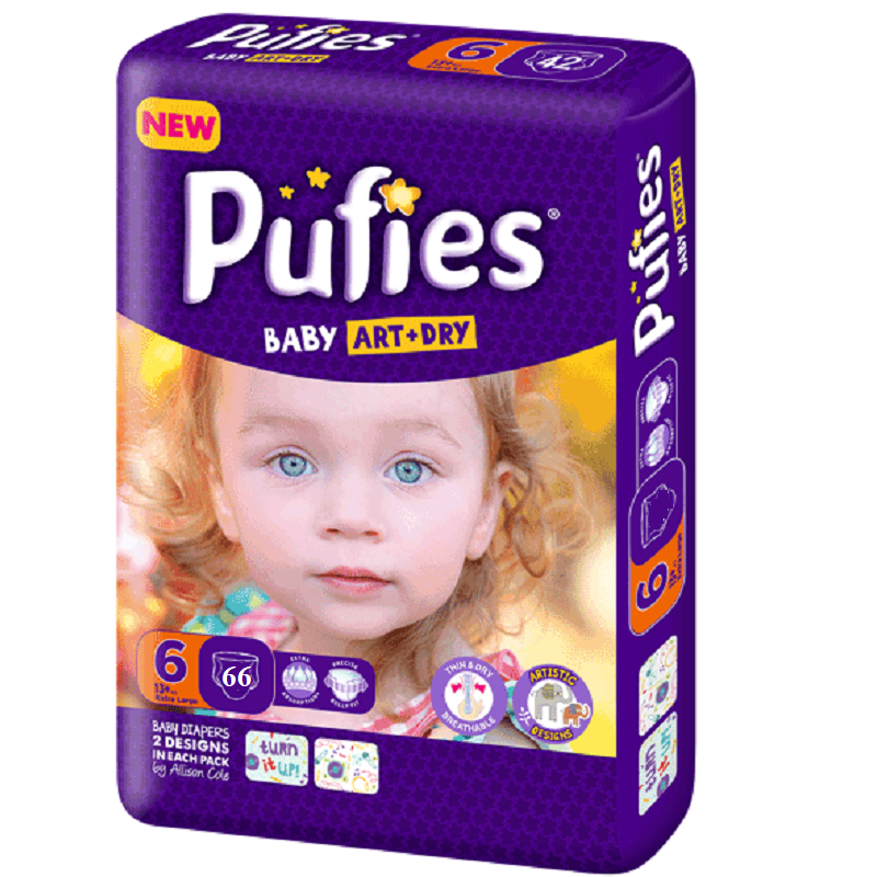 pampers pufies nr 6