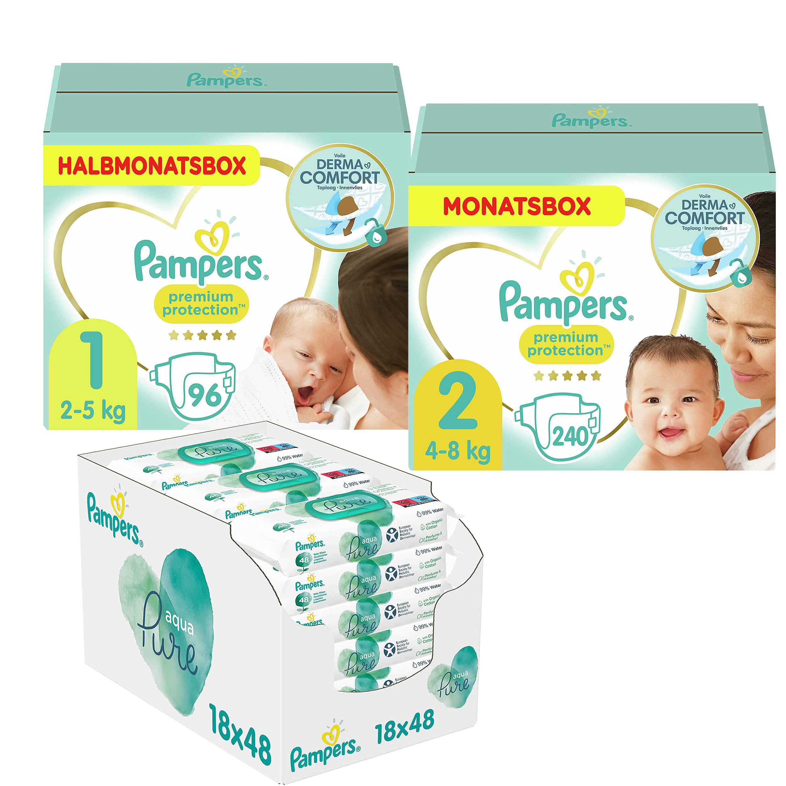 pampers pure 2 240