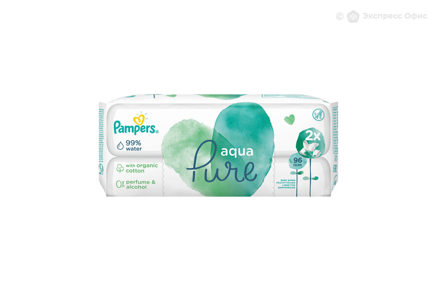 pampers pure aqua chusteczki