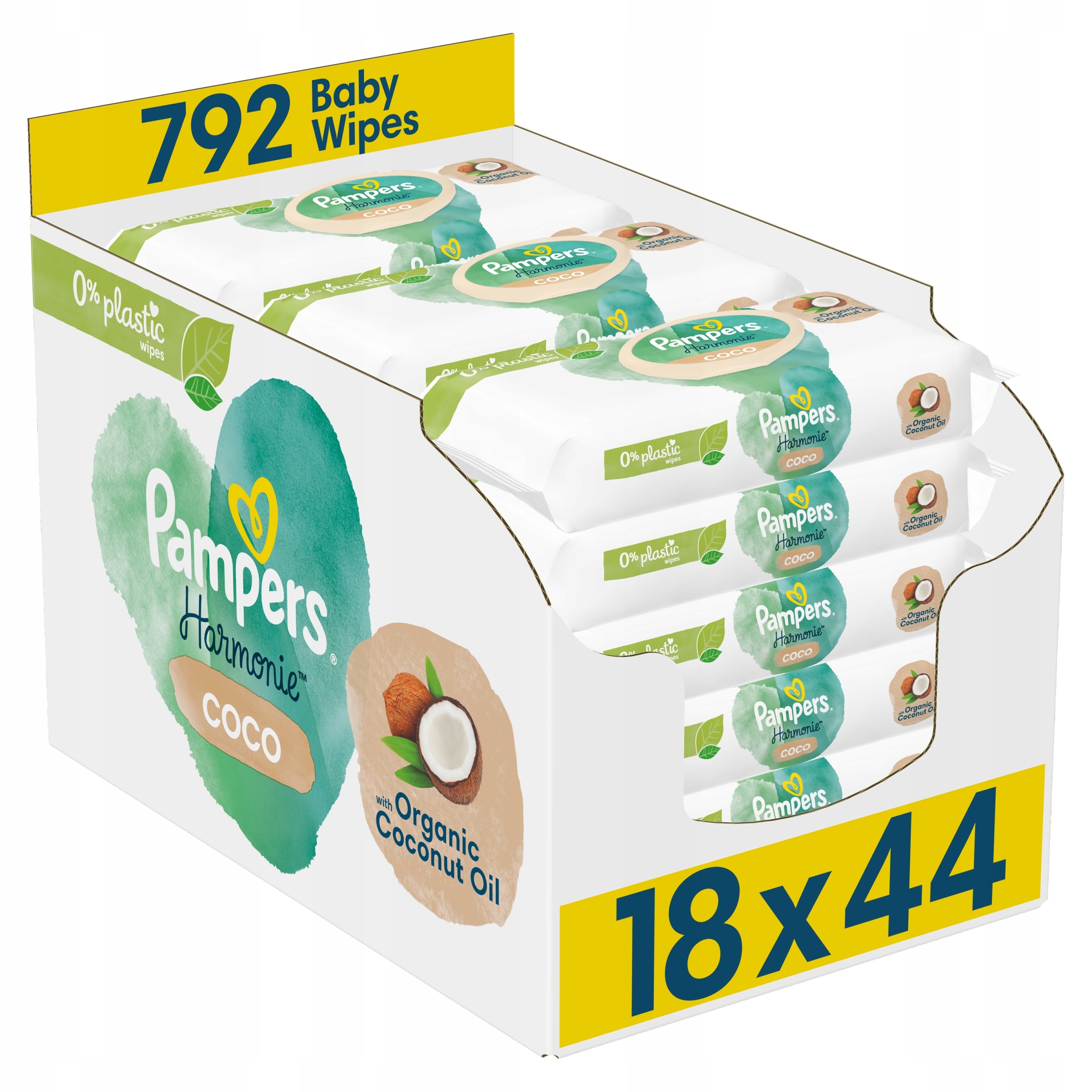 pampers pure chusteczki allegro