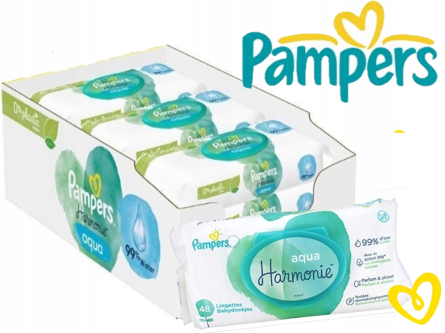 pampers pure chusteczki allegro