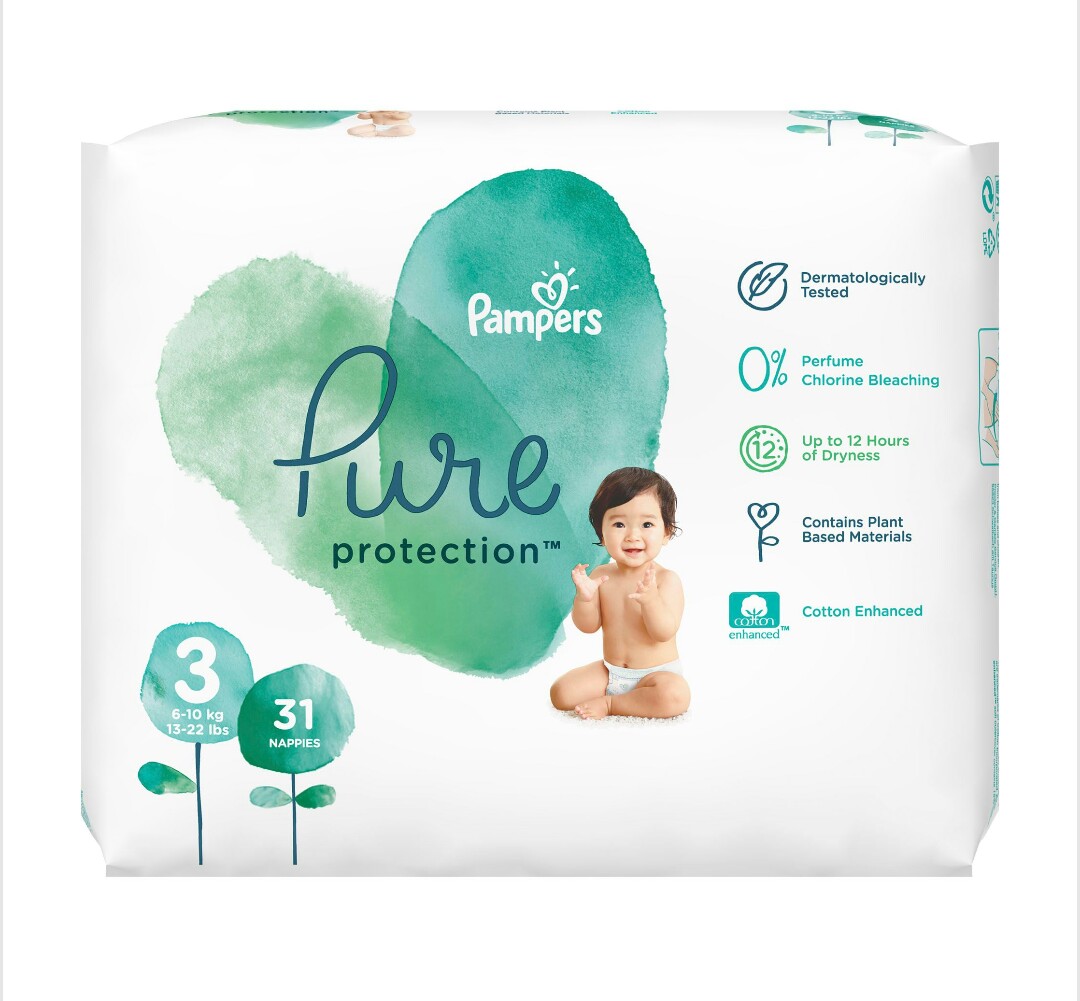 pampers pure organic opinie