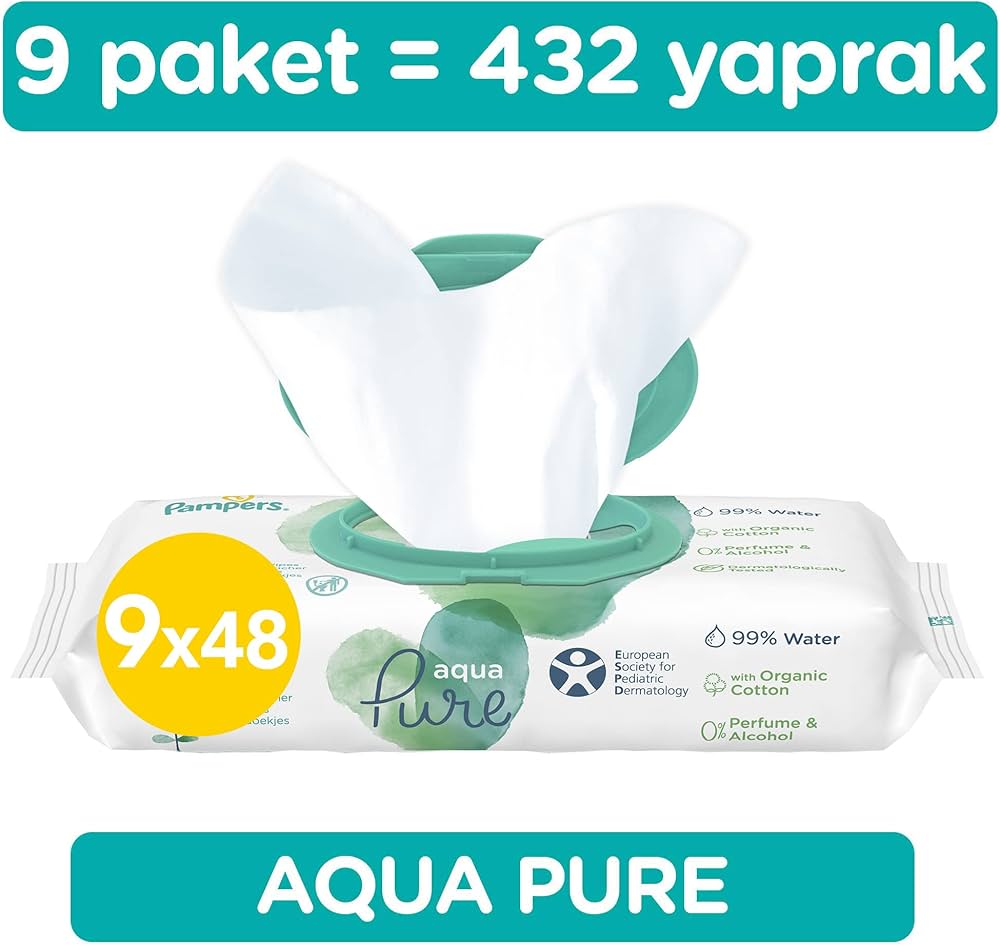 pampers pure water opinie