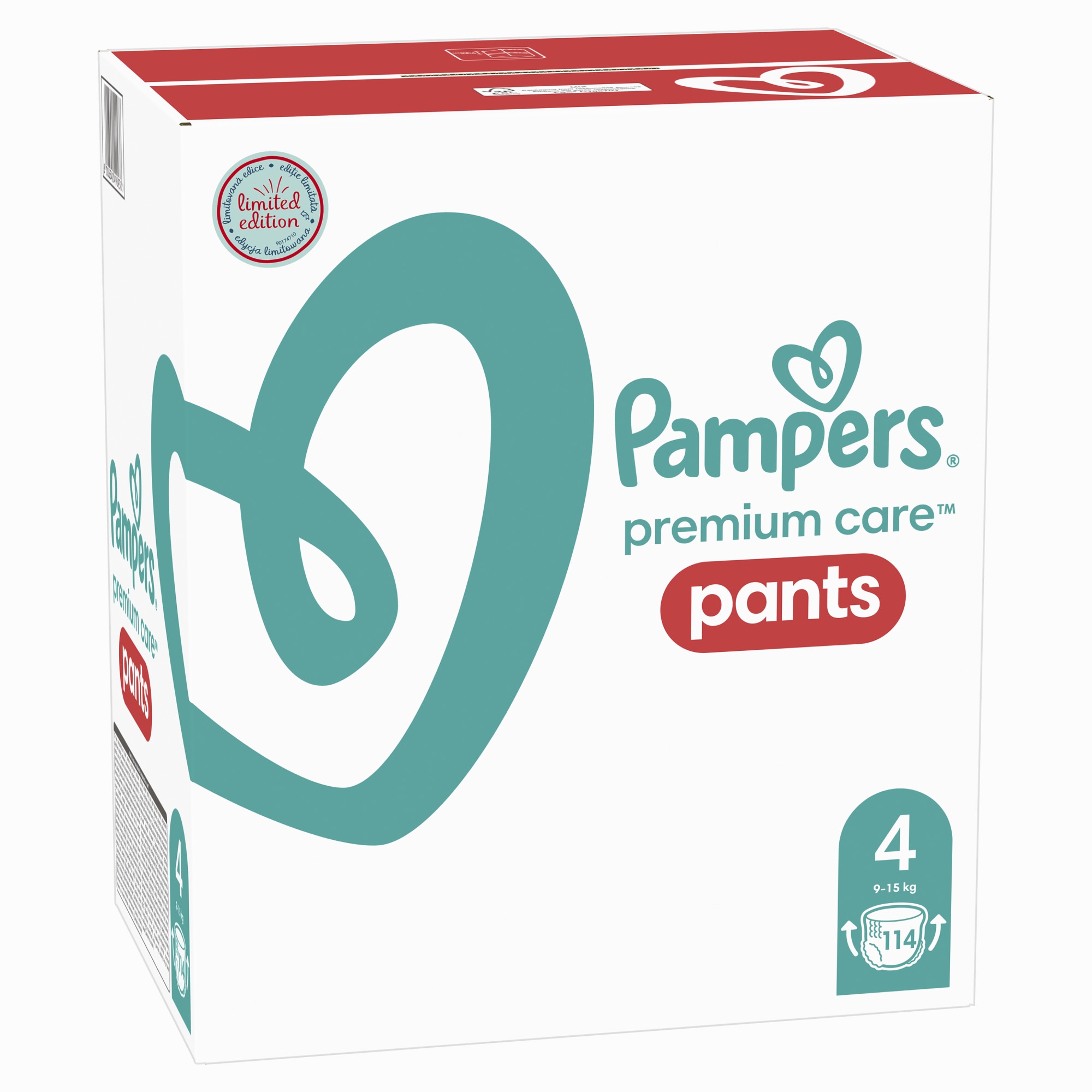 pampers s 114 sztuk